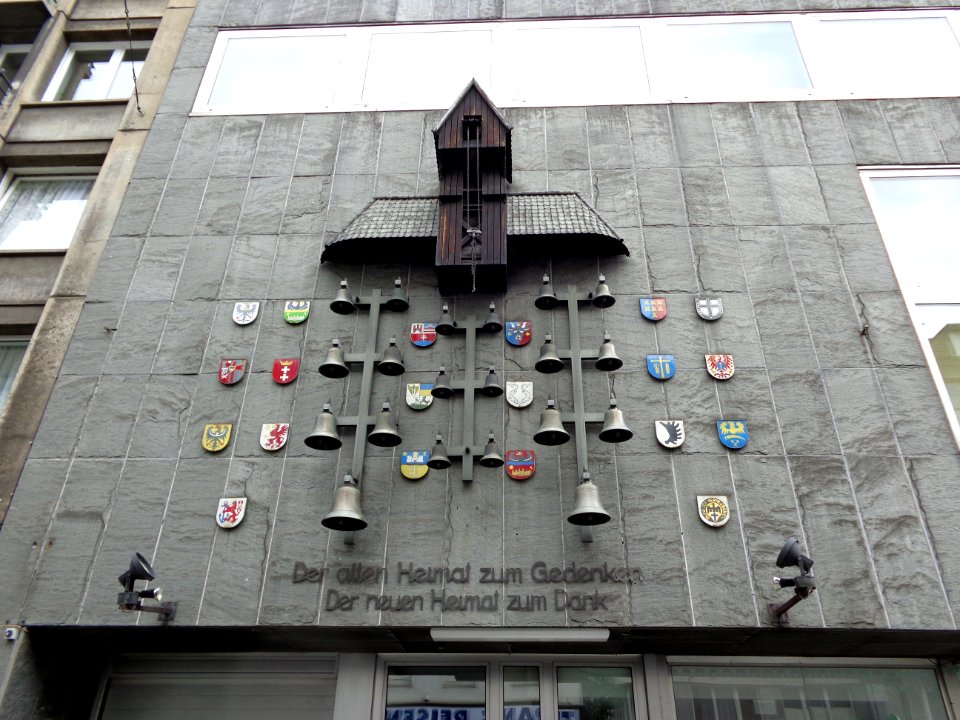 Glockenspiel am Gerhart-Hauptmann-Haus in Duesseldorf