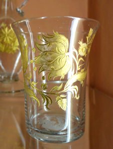 Glassware, unidentified, Period 1, 1770-1787 AD - Museo Nacional de Artes Decorativas - Madrid, Spain - DSC08264