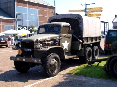 GMC CCKW 352 (1942), Dutch license registration BE-14-18 pic