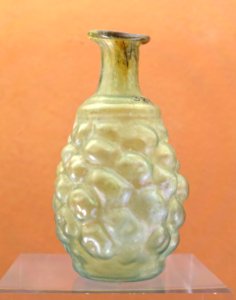 Glassware, unidentified, probably ancient - Museo Nacional de Artes Decorativas - Madrid, Spain - DSC08243