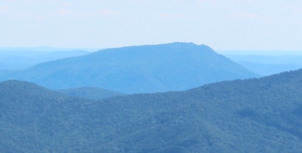 Glassy Mounain viewed from Brasstown Bald