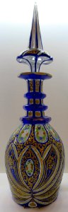 Glass vessel from Bohemia, Doris Duke Foundation for Islamic Art accession 47.18.1
