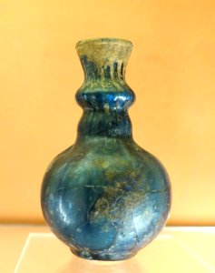 Glassware, unidentified, probably ancient - Museo Nacional de Artes Decorativas - Madrid, Spain - DSC08247
