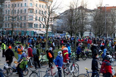 Global Climate Strike Berlin bicycle demonstration Treptow 2021-03-19 97