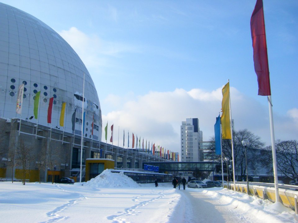 Globen januari 2010