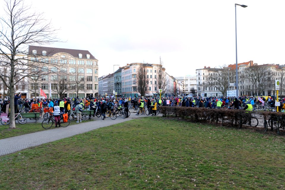 Global Climate Strike Berlin bicycle demonstration Treptow 2021-03-19 95