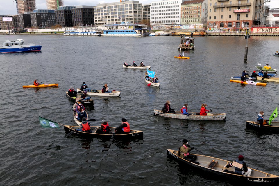Global Climate Strike Berlin boat demonstration 2021-03-19 24