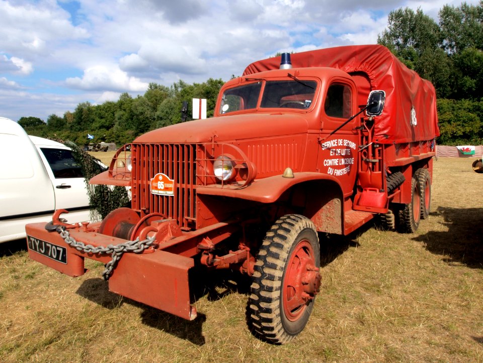 GMC CCKW 6X6, Service de Secours et de Lutte Contre L'Incendie du Finistere pic2