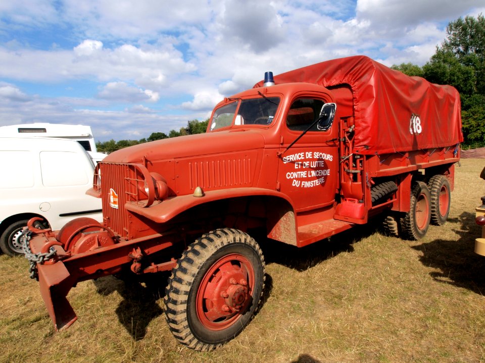 GMC CCKW 6X6, Service de Secours et de Lutte Contre L'Incendie du Finistere pic1