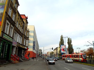 Gdańsk Wrzeszcz aleja Grunwaldzka (listopad 2012)