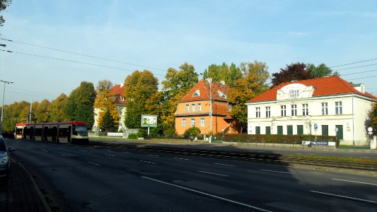 Gdańsk Wrzeszcz aleja Grunwaldzka (początek)