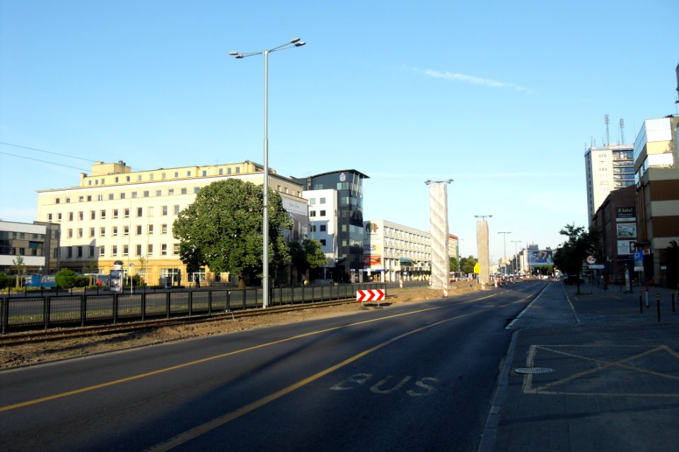 Gdańsk Wrzeszcz ulica Grunwaldzka-czerwiec 2011