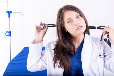 Professional stethoscope medicine