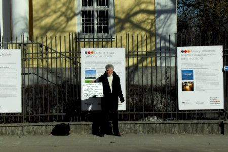 Gdańsk Wrzeszcz aleja Grunwaldzka (protest)