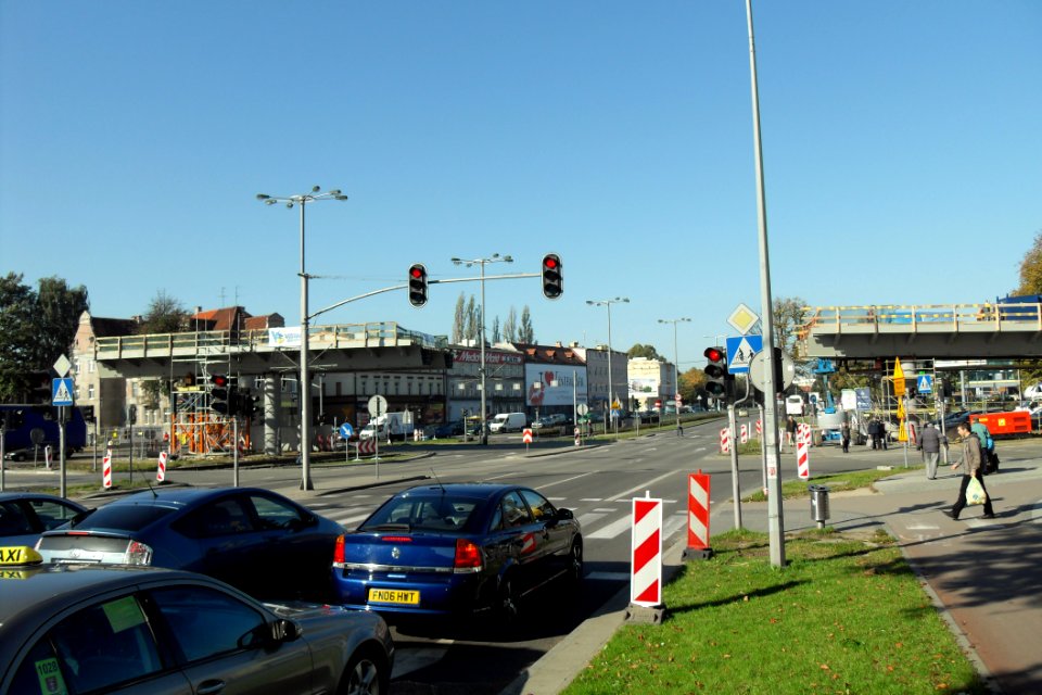 Gdańsk Wrzeszcz nowy wiadukt ulica Słowackiego – październik 2011 (2)