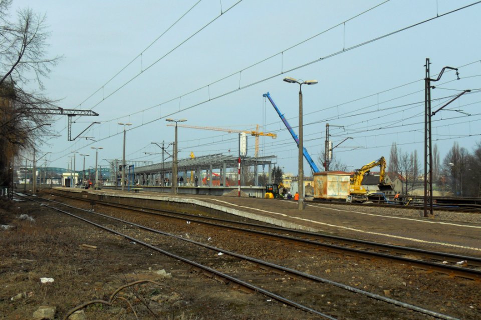 Gdańsk Wrzeszcz stacja kolejowa (kwiecień 2013)