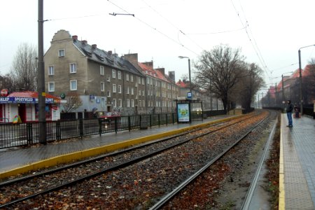 Gdańsk Wrzeszcz – przystanek tramwajowy plac Komorowskiego
