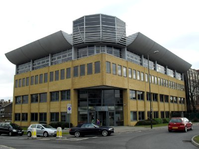 Global House, London Road–Kilnmead junction, Northgate, Crawley (March 2010)