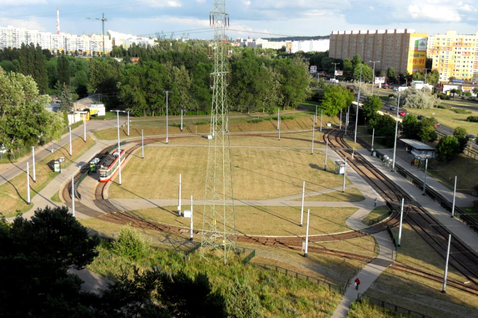 Gdańsk Zaspa pętla tramwajowa