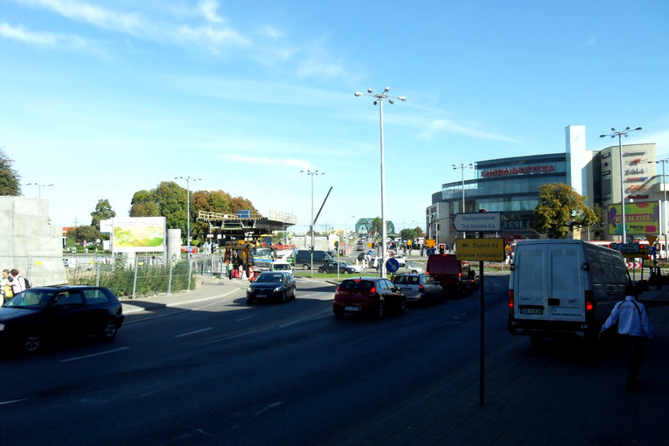 Gdańsk Wrzeszcz nowy wiadukt ulica Słowackiego – wrzesień 2011 (5)