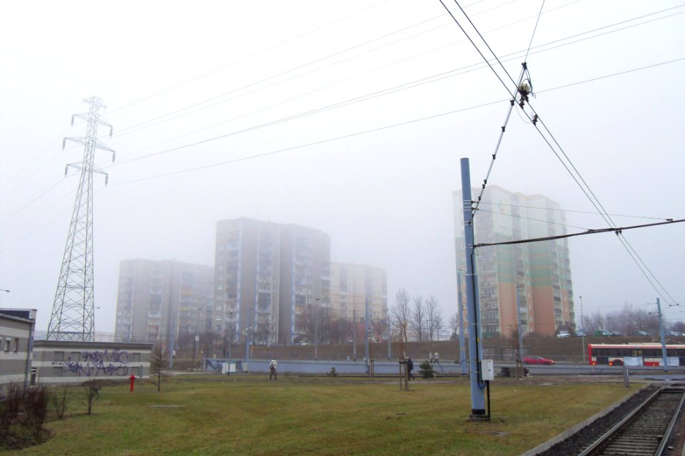 Gdańsk ulica Witosa – wieżowce