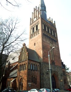 Gdańsk Wrzeszcz kościół na Czarnej