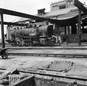 Gedeelte van een stoomlocomotief op spooremplacement, Bestanddeelnr 900-5177