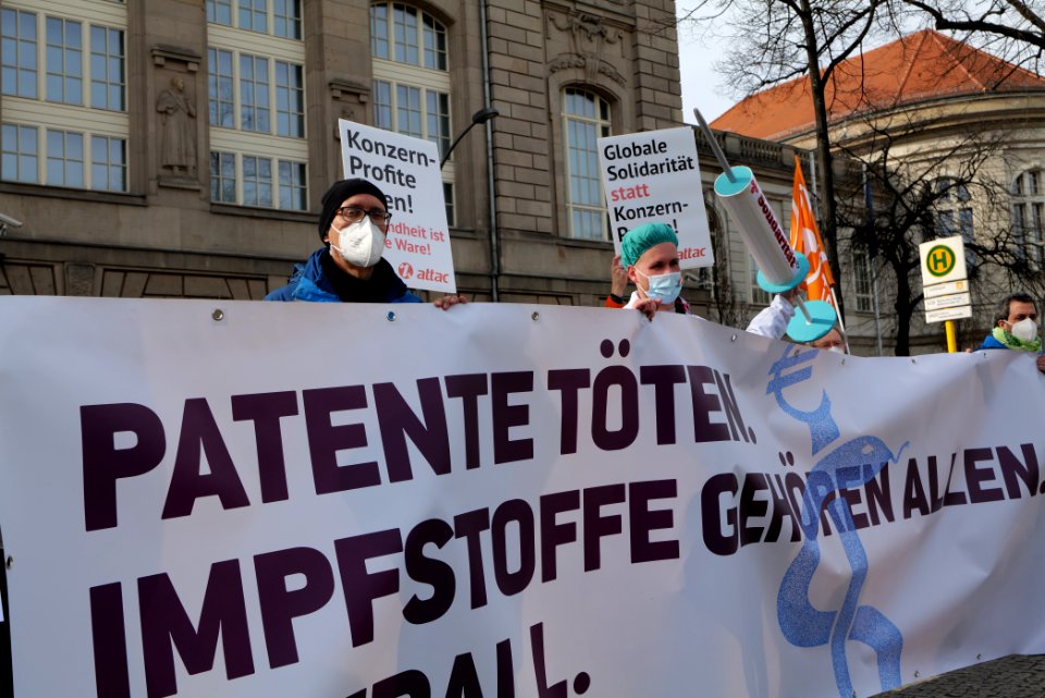 GebtDiePatenteFrei protest Berlin 2021-03-10 21