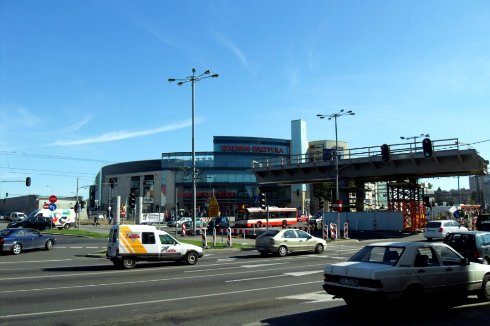 Gdańsk Wrzeszcz nowy wiadukt ulica Słowackiego – wrzesień 2011 (3)