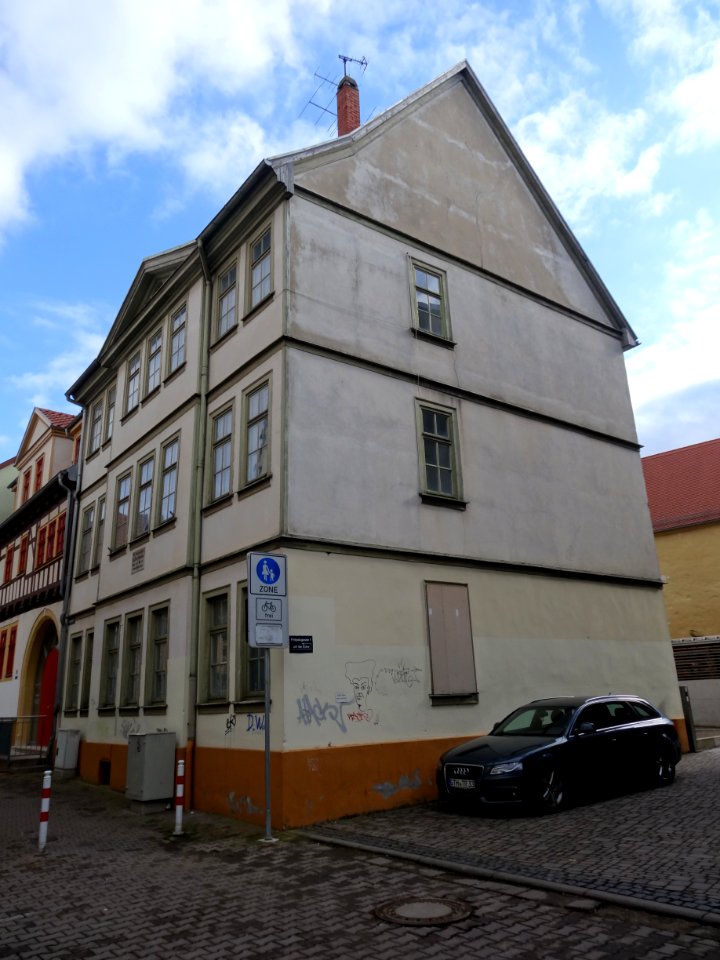 Geburtshaus von Johann Friedrich Blumenbach, Fritzelsgasse 1, Gotha