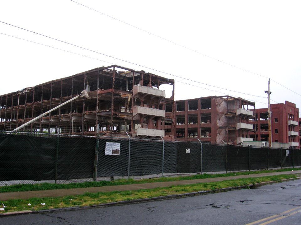 GE Bridgeport plant demolition 048