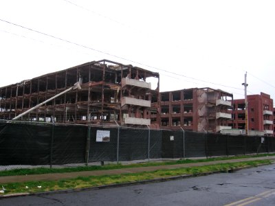 GE Bridgeport plant demolition 048