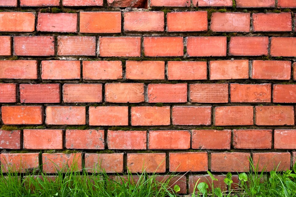 Brick wall break brick texture photo