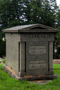 Gearing Vault, South Side Cemetery, 2019-07-08 photo