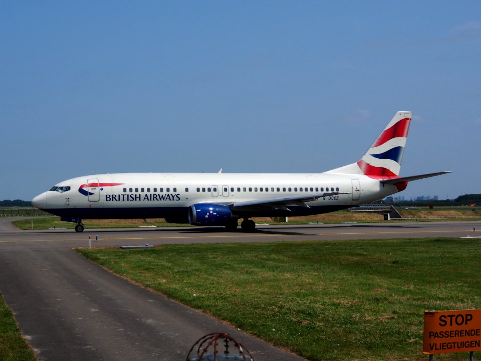G-DOCZ British Airways Boeing 737-436 - cn 25858 pic3