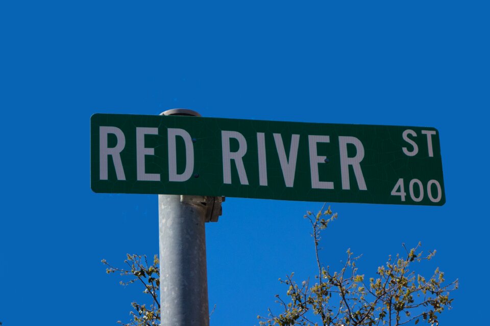 Texas roadsign road