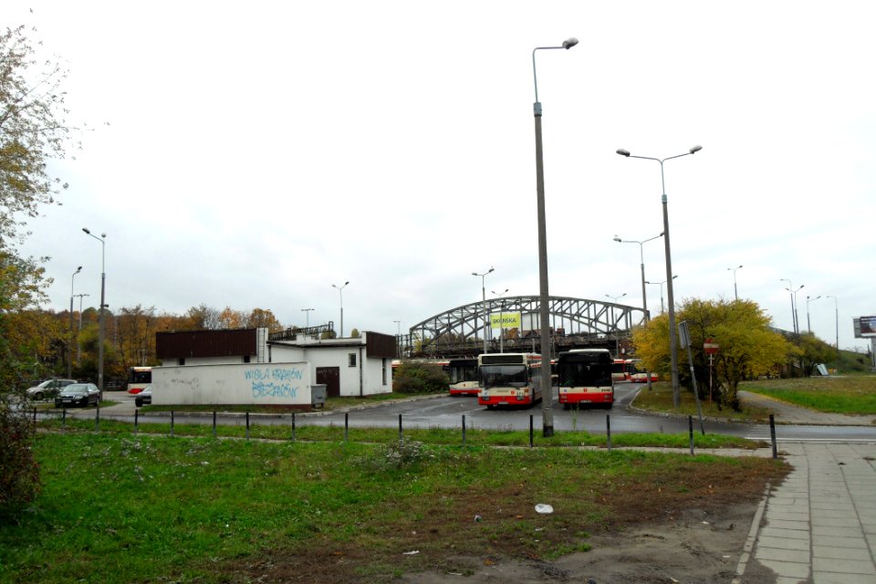 Gdańsk pętla autobusowa Jana z Kolna