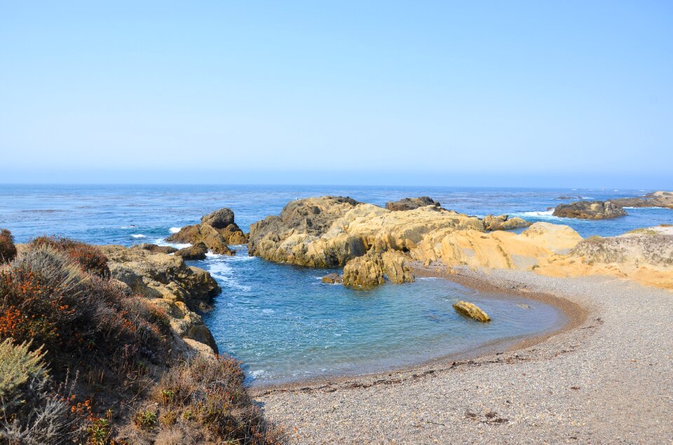 West coast point lobos landscape