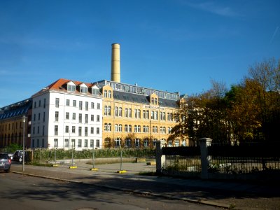 Gebäude ehemals Heine u Co Leipzig