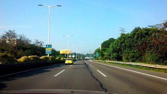 GDExpwy S209 Pinghu Direction close to Nanping Expwy Interchange