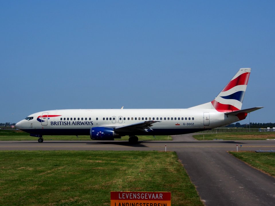 G-DOCZ British Airways Boeing 737-436 - cn 25858 pic4