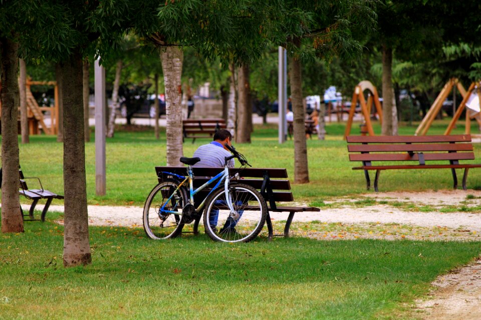 Bicycle garden park