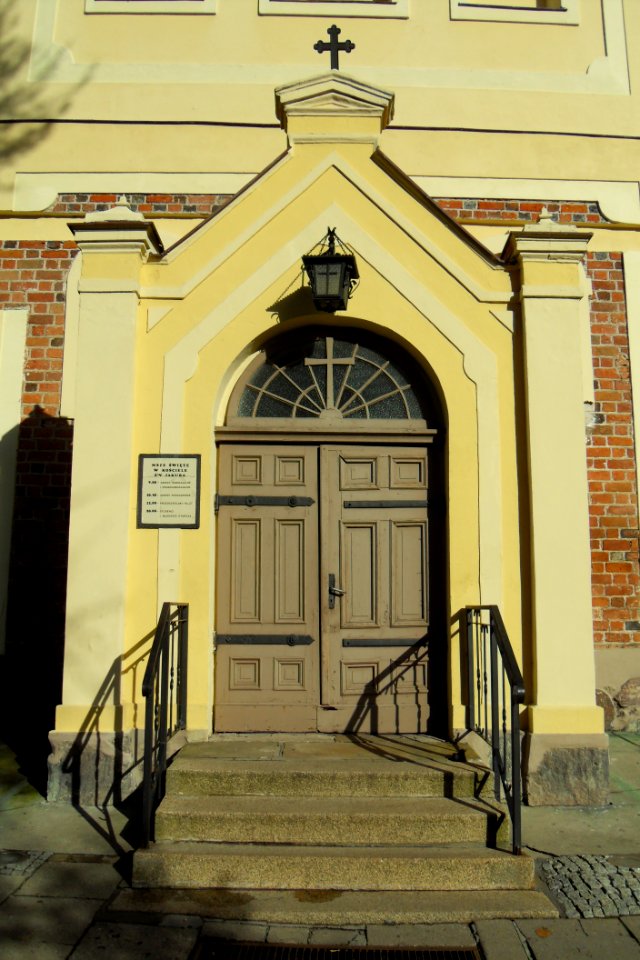 Gdańsk Oliwa kościół św. Jakuba (wejście główne)