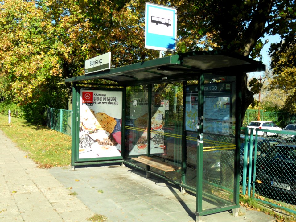 Gdańsk Oliwa przystanek autobusowy ulica Wita Stwosza
