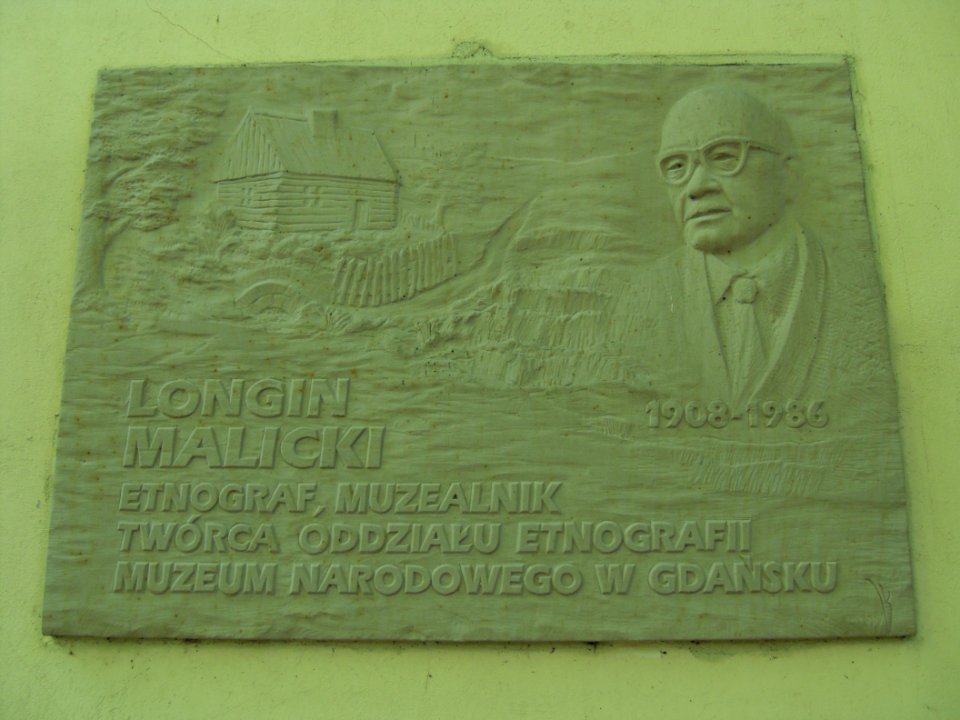Gdańsk Oliwa – Spichlerz Opacki tablica Longin Malicki