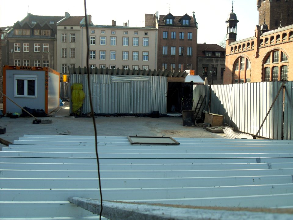 Gdańsk Plac Dominikański nad refektarzem klasztoru Dominikanów