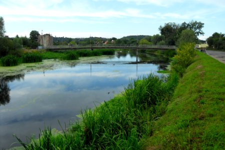 Gdańsk Olszynka (kładka nad Motławą)