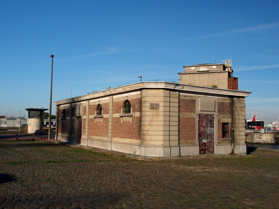 Gebouw bij de Royerssluis, Haven van Antwerpen