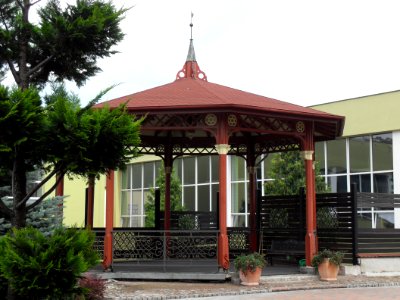 Gdańsk Park Kuźniczki - stara altana