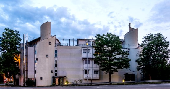 Gebäude Doppelschnecke in der Hegelstraße in Tübingen